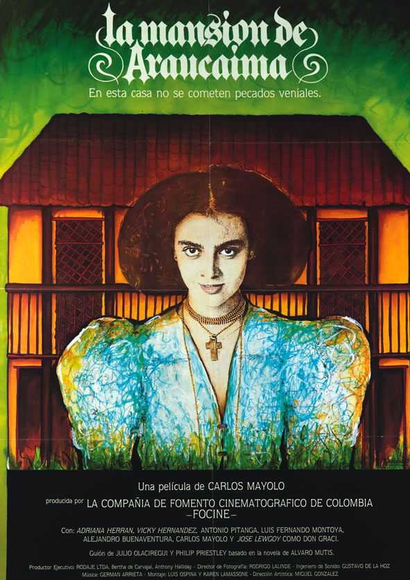 Afiche La mansión de Araucaima