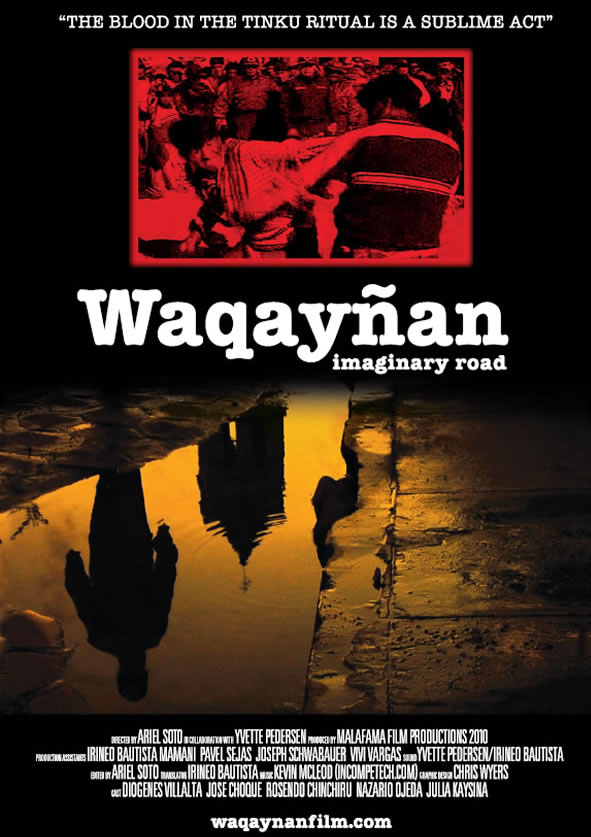 Afiche Waqayñan – Camino imaginario