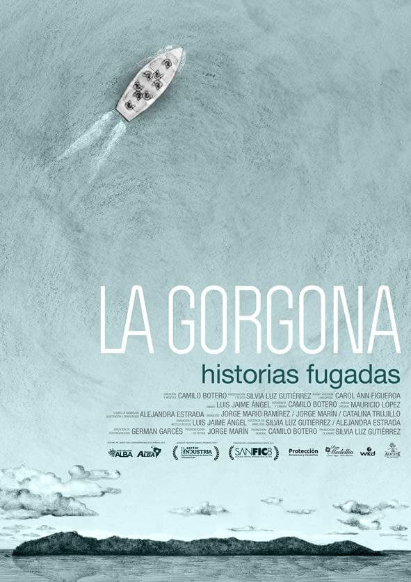 Afiche La Gorgona, historias fugadas