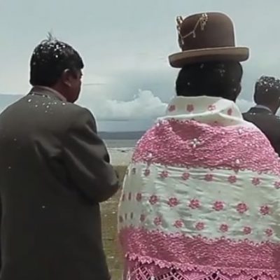 fotograma de la película Matrimonio Aymara