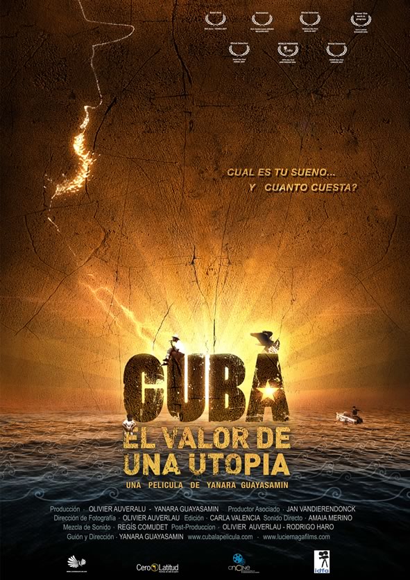 Afiche Cuba, el valor de una utopía