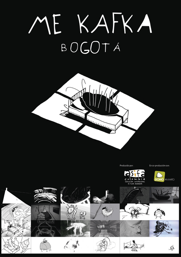 Miniatura afiche Me Kafka Bogotá