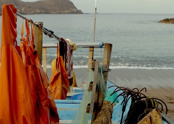 fotograma de la película Derecho de playa
