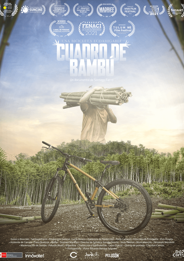 Afiche Cuadro de Bambú