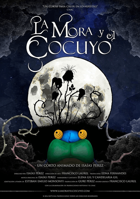 Afiche La Mora y el Cocuyo