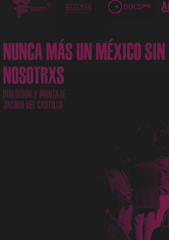 Afiche Nunca más un México sin nosotrxs