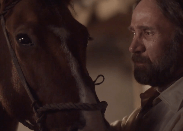 fotograma de la película Florencio Guerra y su caballo