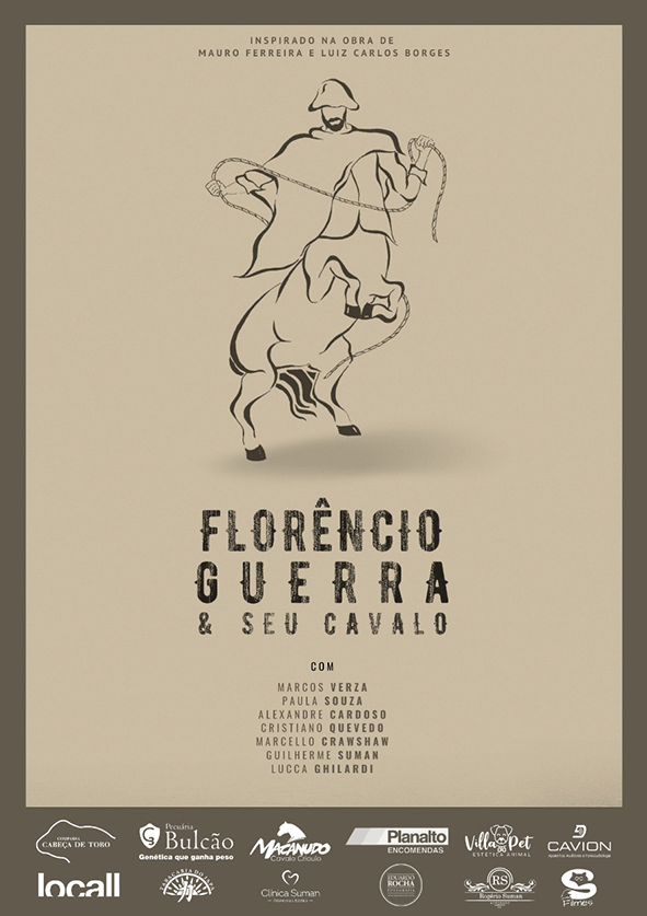 Afiche Florencio Guerra y su caballo