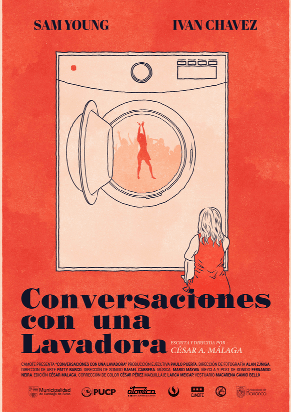 Afiche Conversaciones con una Lavadora
