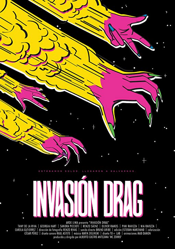 Afiche Invasión Drag