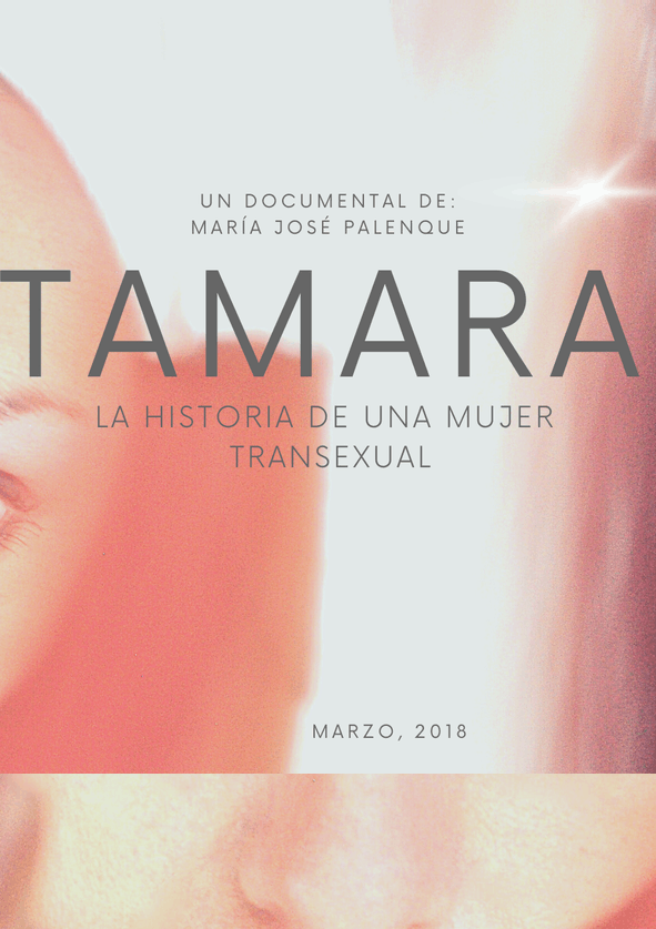 Afiche Tamara, la historia de una mujer transexual