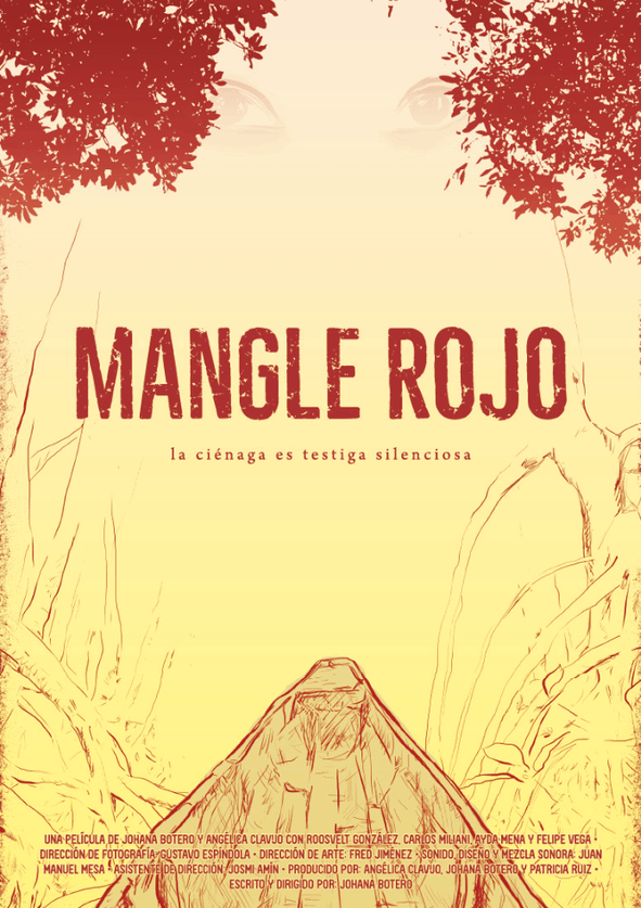 Afiche Mangle rojo