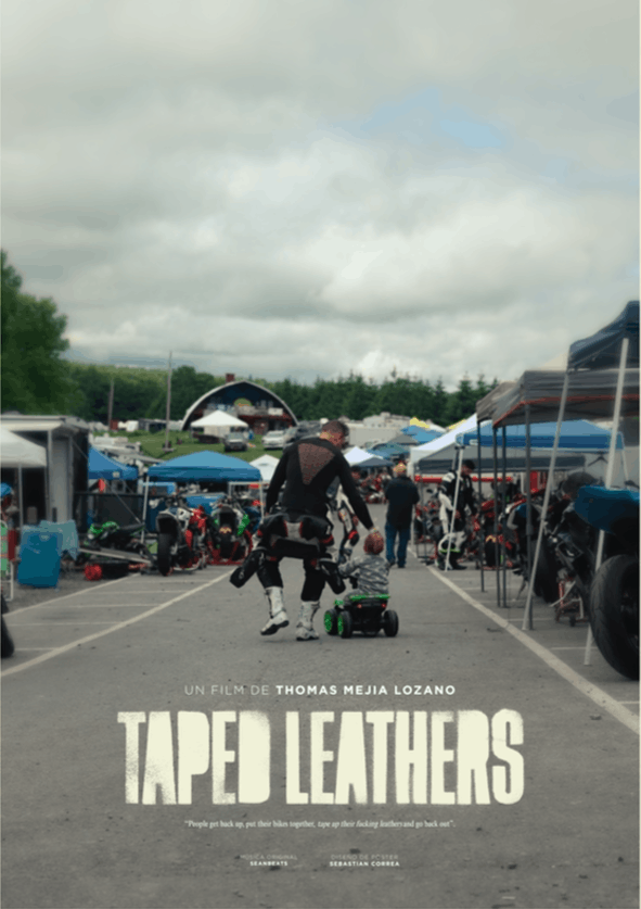 Afiche Taped leathers