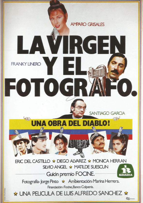 Afiche La virgen y el fotógrafo