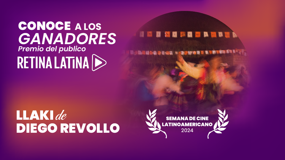 Muestra especial en Retina Latina de el cortometraje y largometraje mas votados por el público, en la 5ta semana del cine latinoamericano.