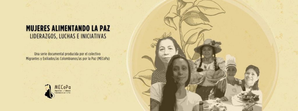 Banner destacado de la serie Mujeres alimentando la paz