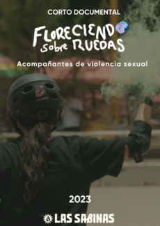 Afiche Floreciendo sobre ruedas